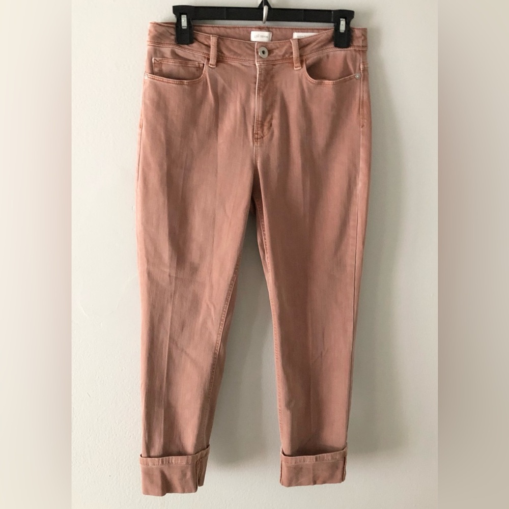 J. Jill Denim Roll Cuff Cropped Jeans 4